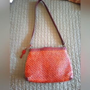 Vintage fossil purse, brown